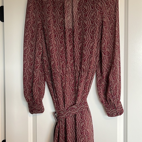 Banana Republic Belted Paisley Dress - Picture 6 of 7